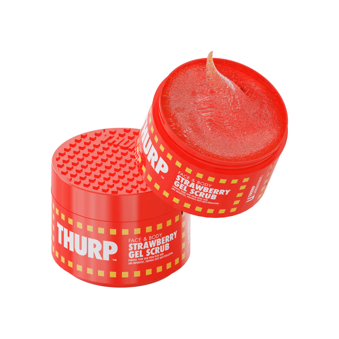 Thurp Strawberry Face & Body Gel Scrub